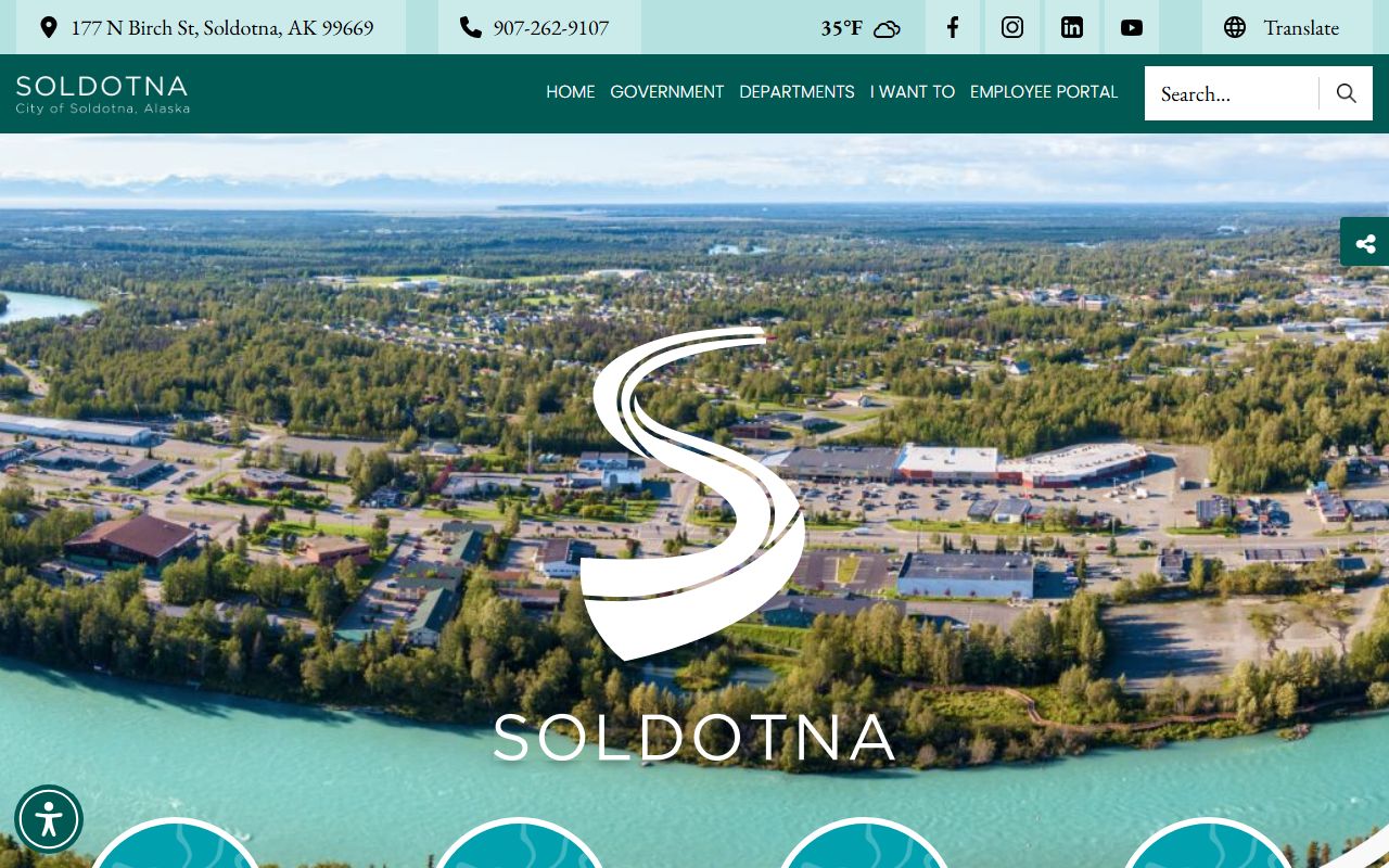 City of Soldotna Alaska relevant to Soldotna death records research